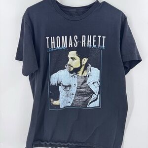 Thomas Rhett life Changes Tour 2018 Black Short Sleeve Tee Size‎ Large